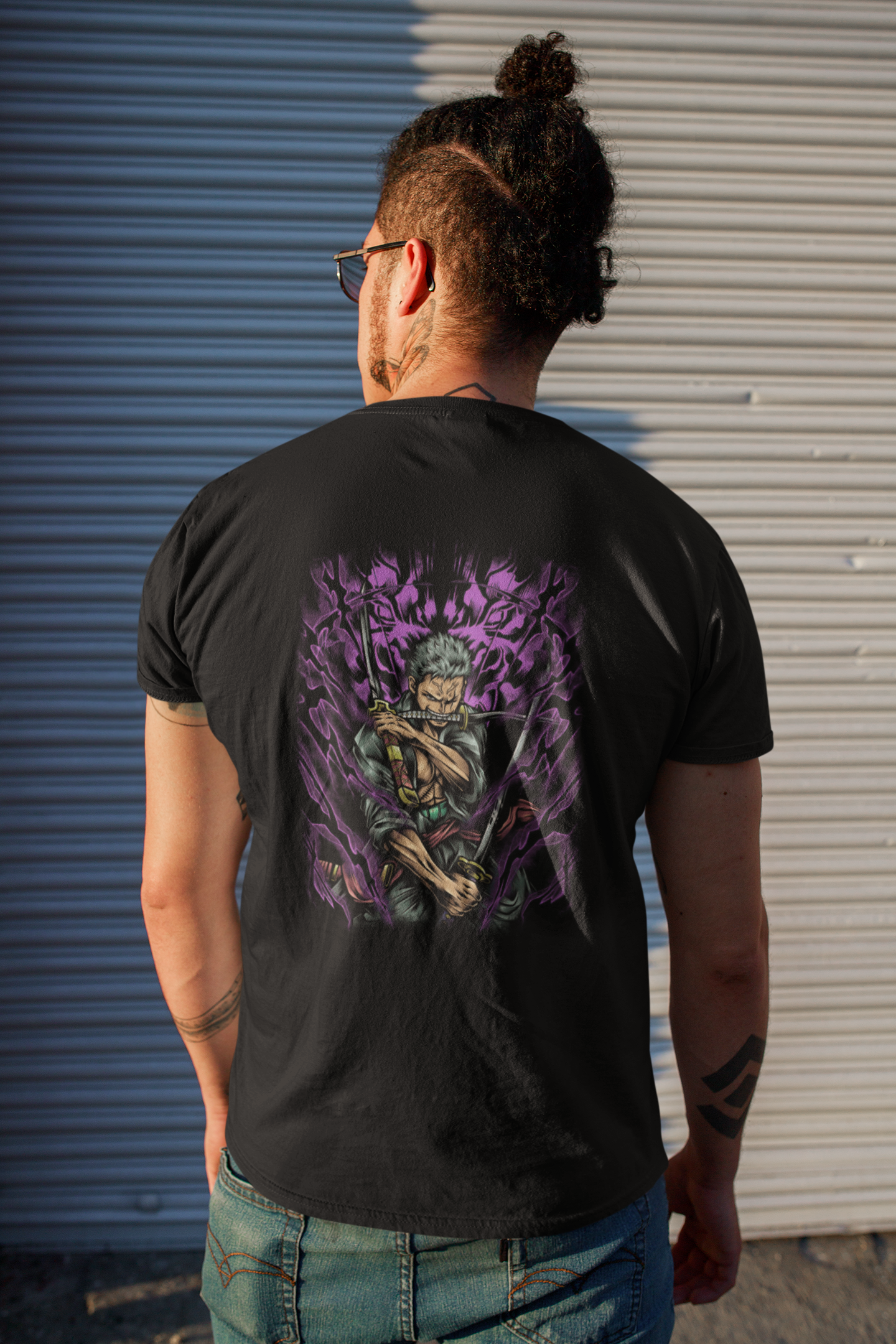 Unisex Anime T-Shirt: Zoro's Sword Mastery